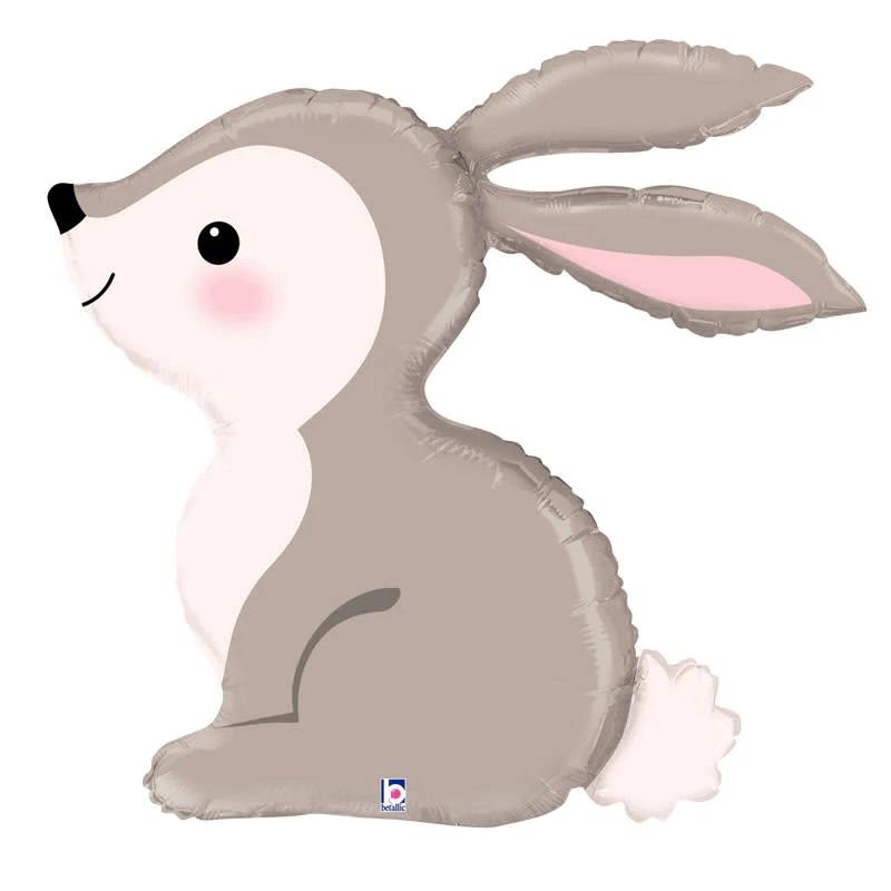 Folijas balons "Zakis pelēks", 79 cm