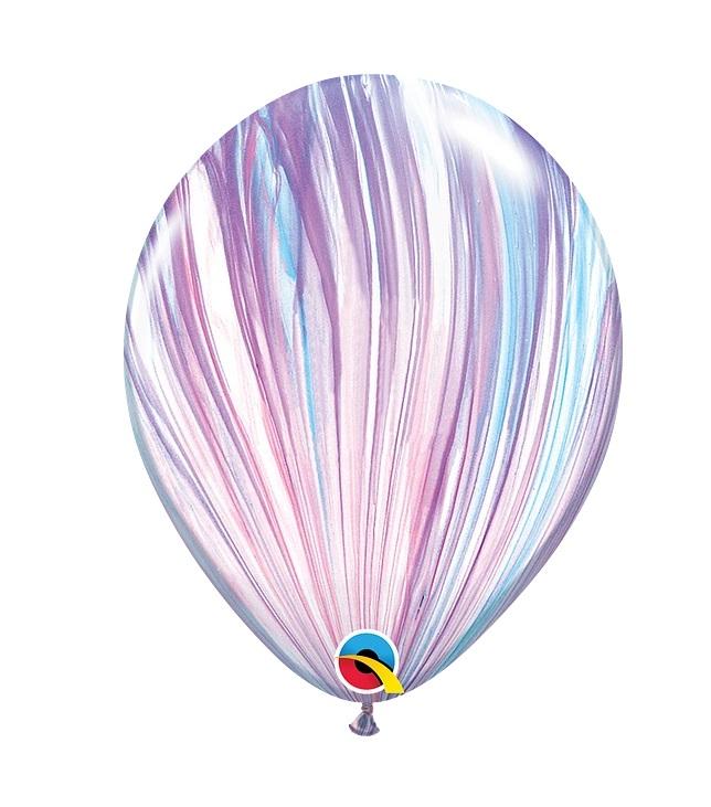 Agate lateksa balons lilla, 1 gab