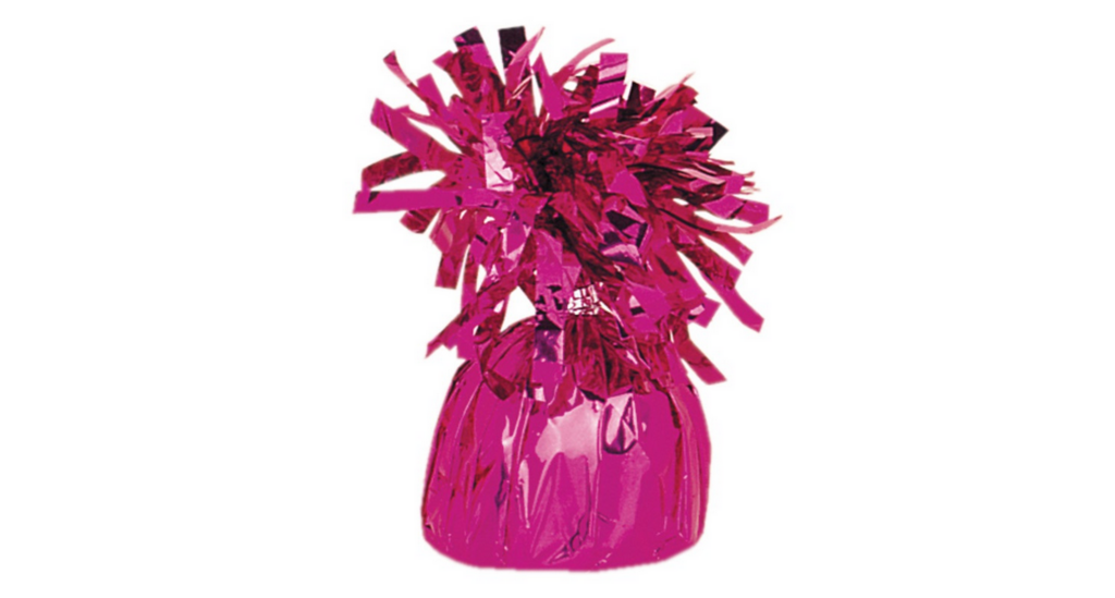 Atsvars baloniem tumši rozā