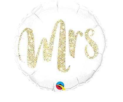 Folijas balons "MRS", 45 cm