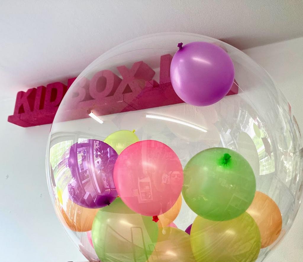 Bubble balons ar maziem baloniem, 50 cm,  1 gab