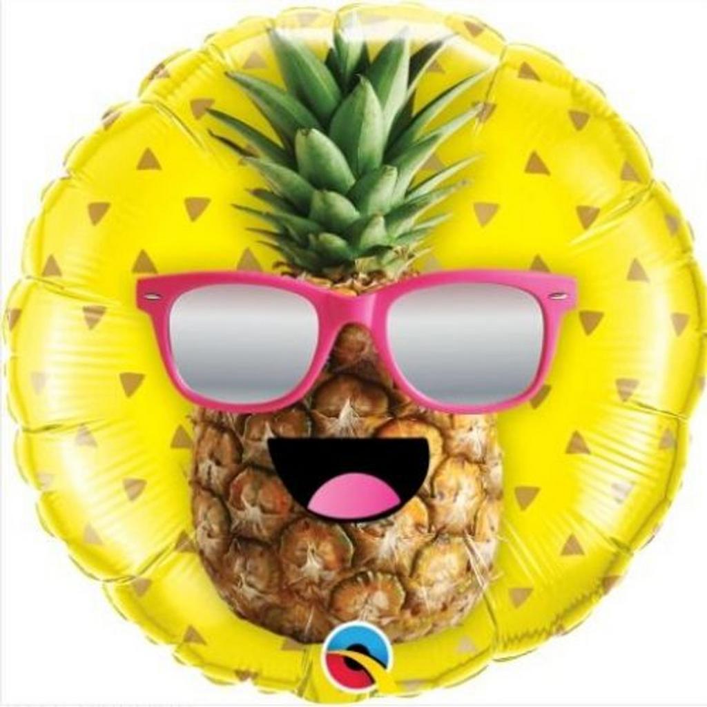 Folijas balons "Cool Pineapple", 45 cm