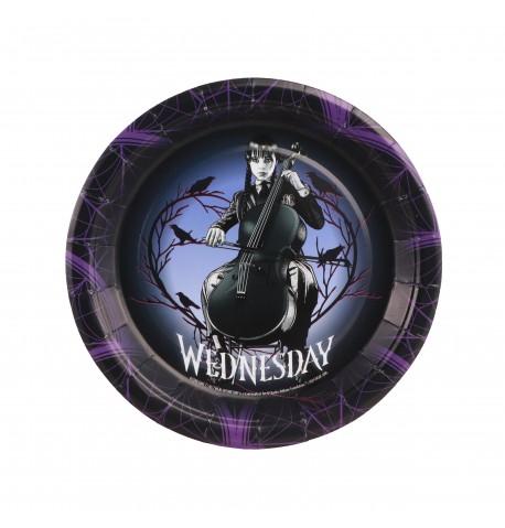 Šķīvji "Wednesday" 18 cm, 8 gab