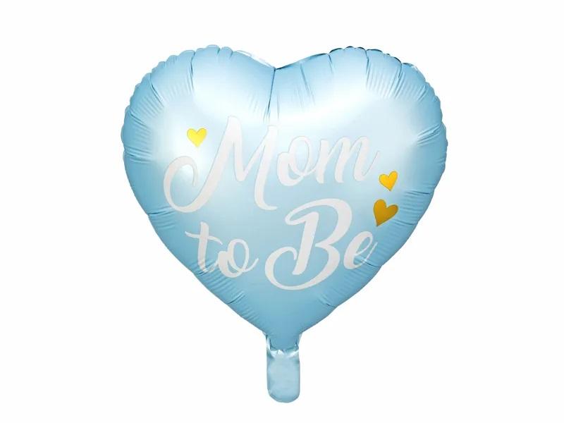 Folijas balons "Mom to Be Boy", 45 cm