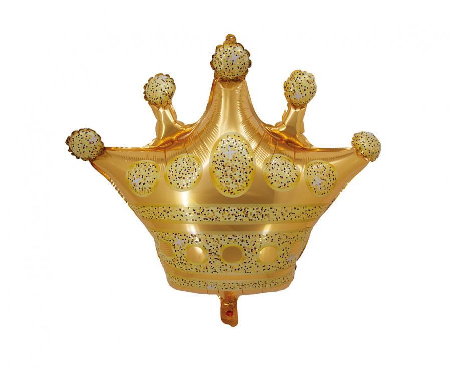 Folijas balons "Gold Crown" 60 cm