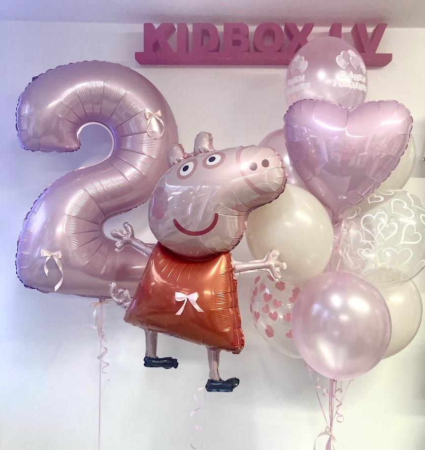 Balonu kompozīcija 60