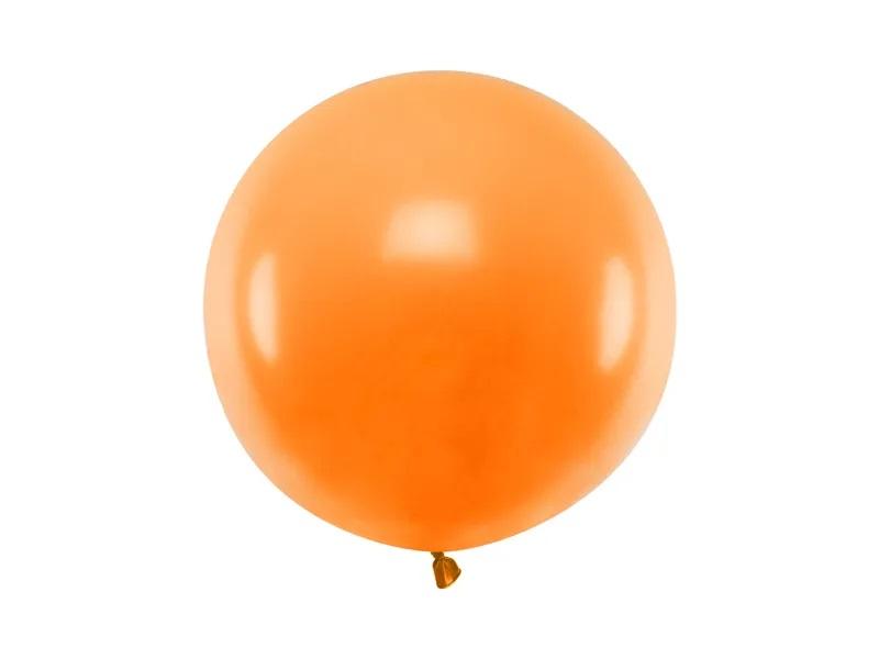 Lateksa balons tumši oranžs, 60 cm,  1 gab