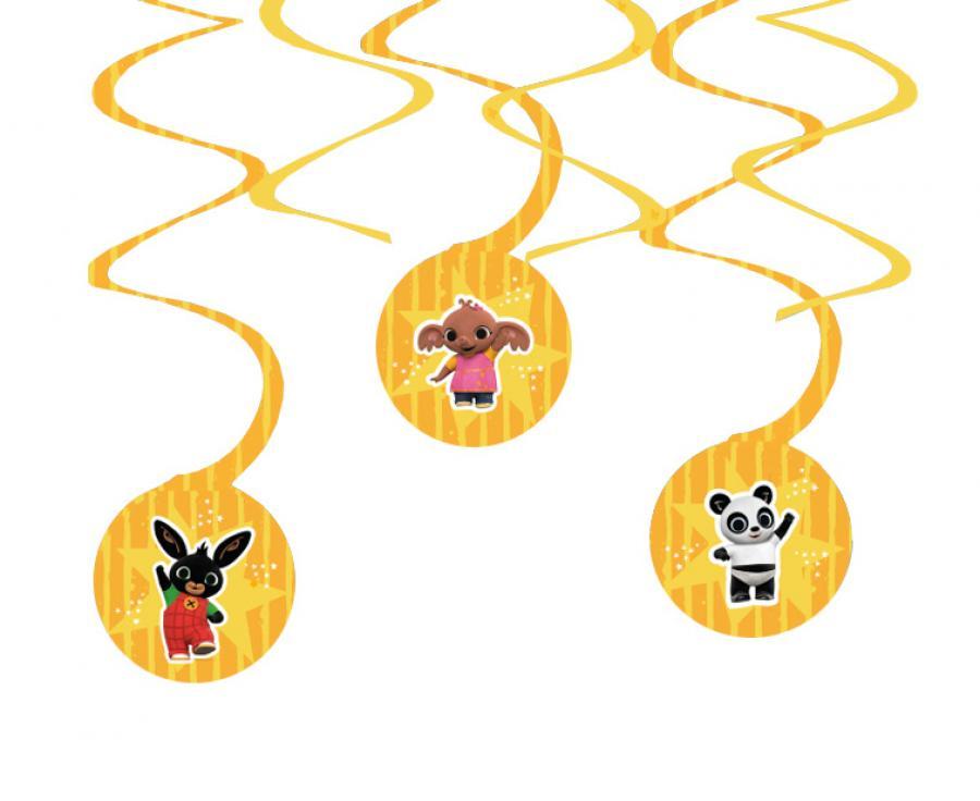 Spiralveida dekorācijas "Bing" 6 gab