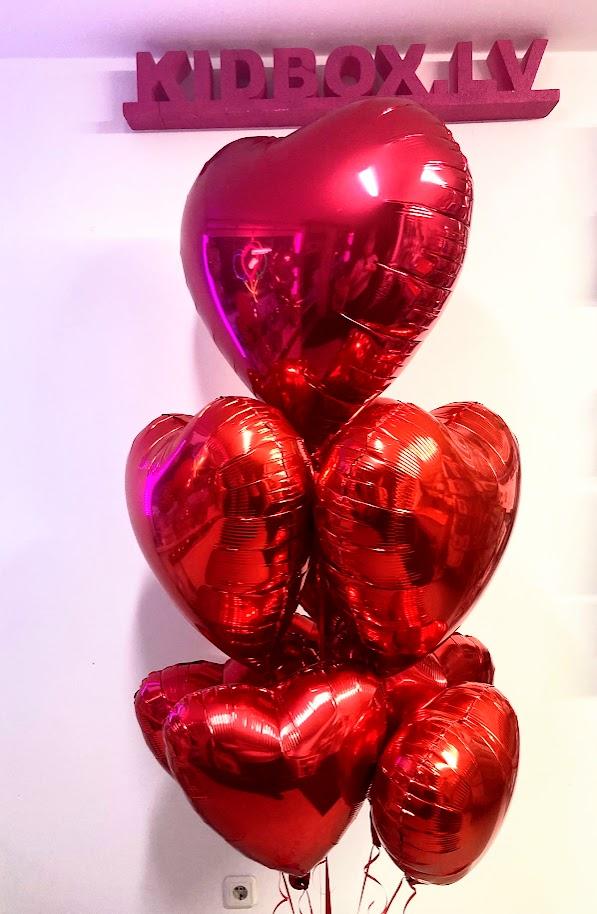 Balonu kompozícija "Herts", 9 gab
