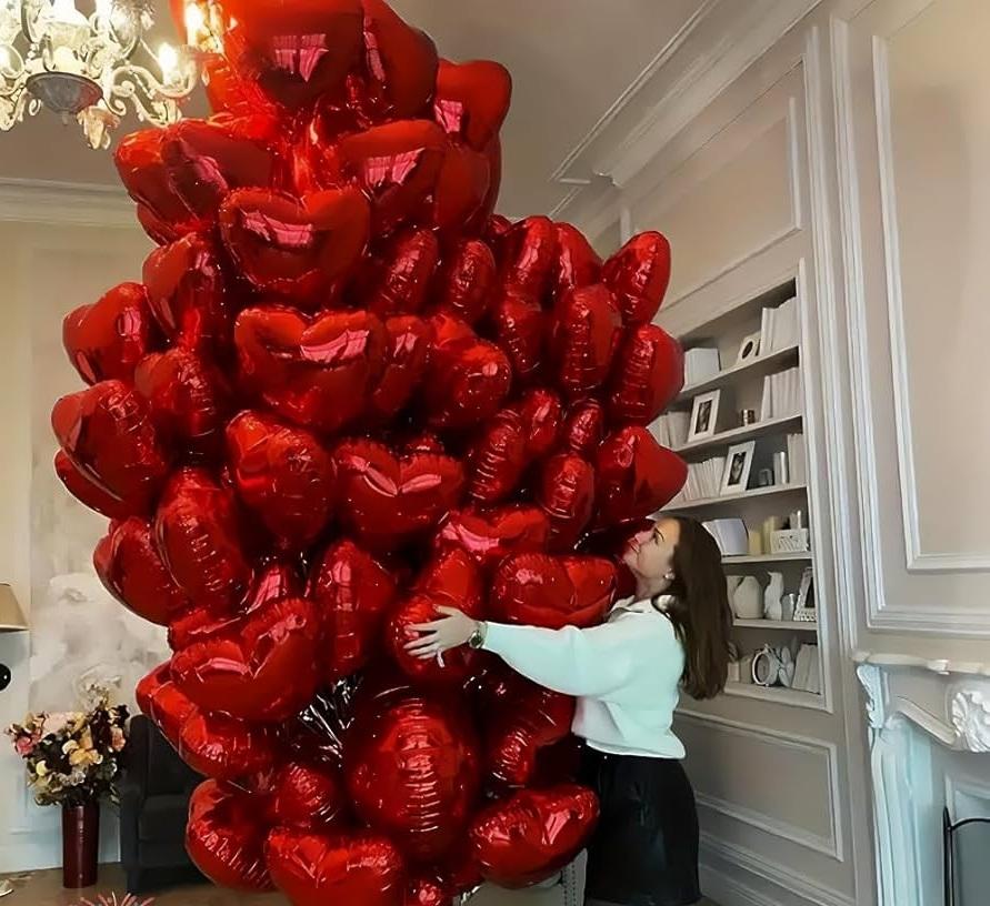 Balonu kompozícija "Herts", 100 gab