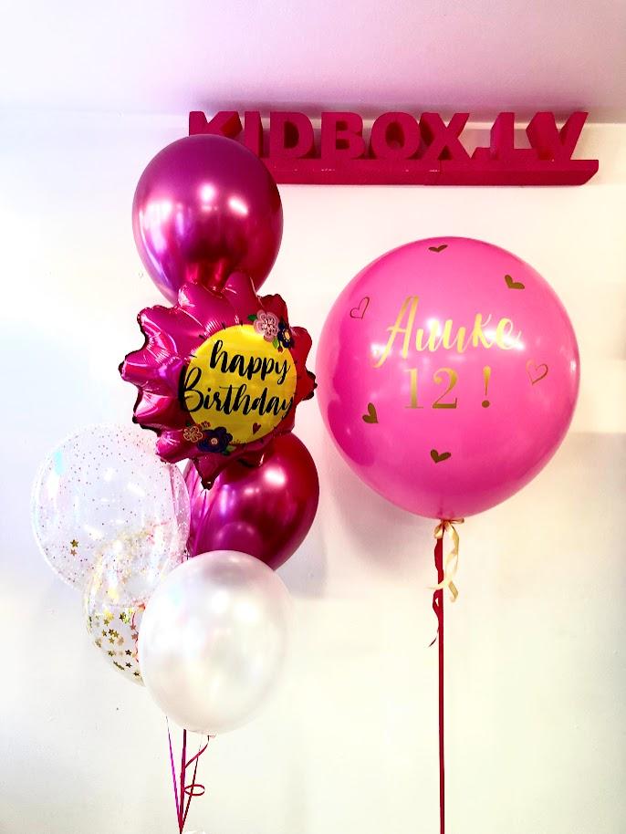 Balonu kompozīcija 62