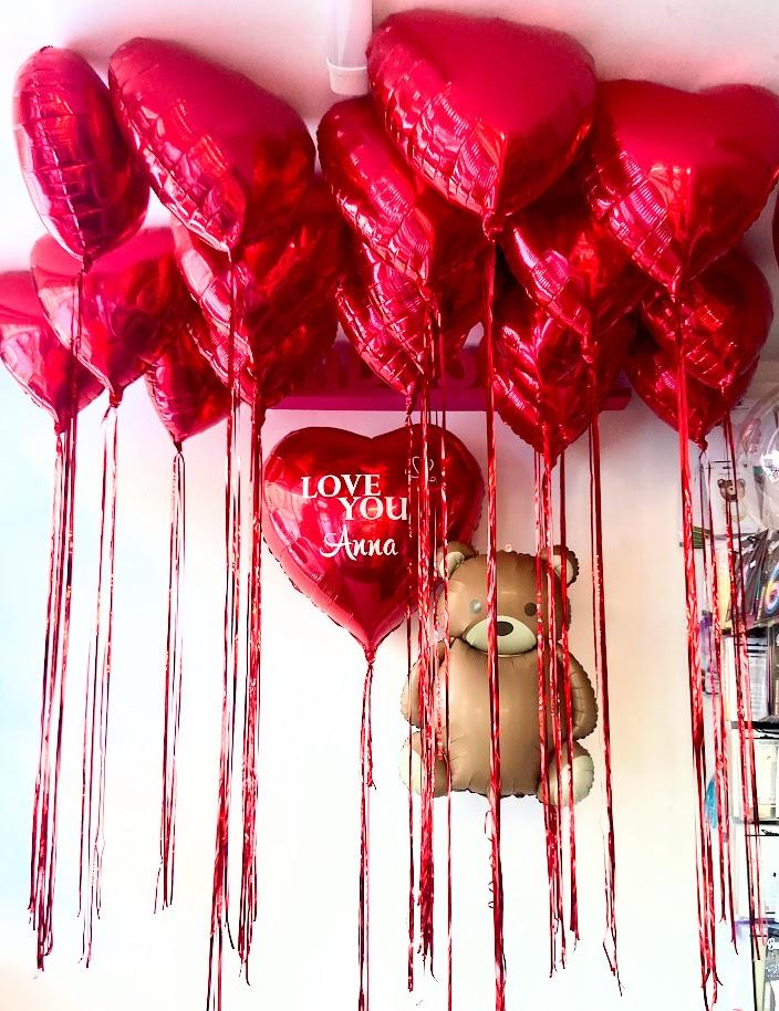 Balonu kompozīcija 66