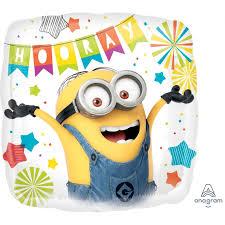 Folijas balons "Minions", 45 cm