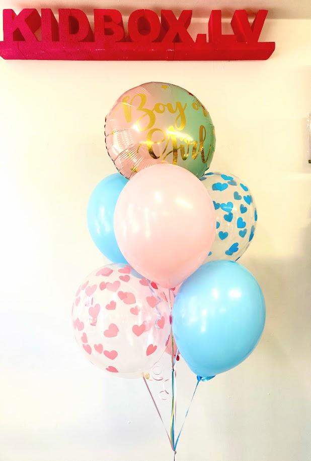 Balonu kompozīcija 80