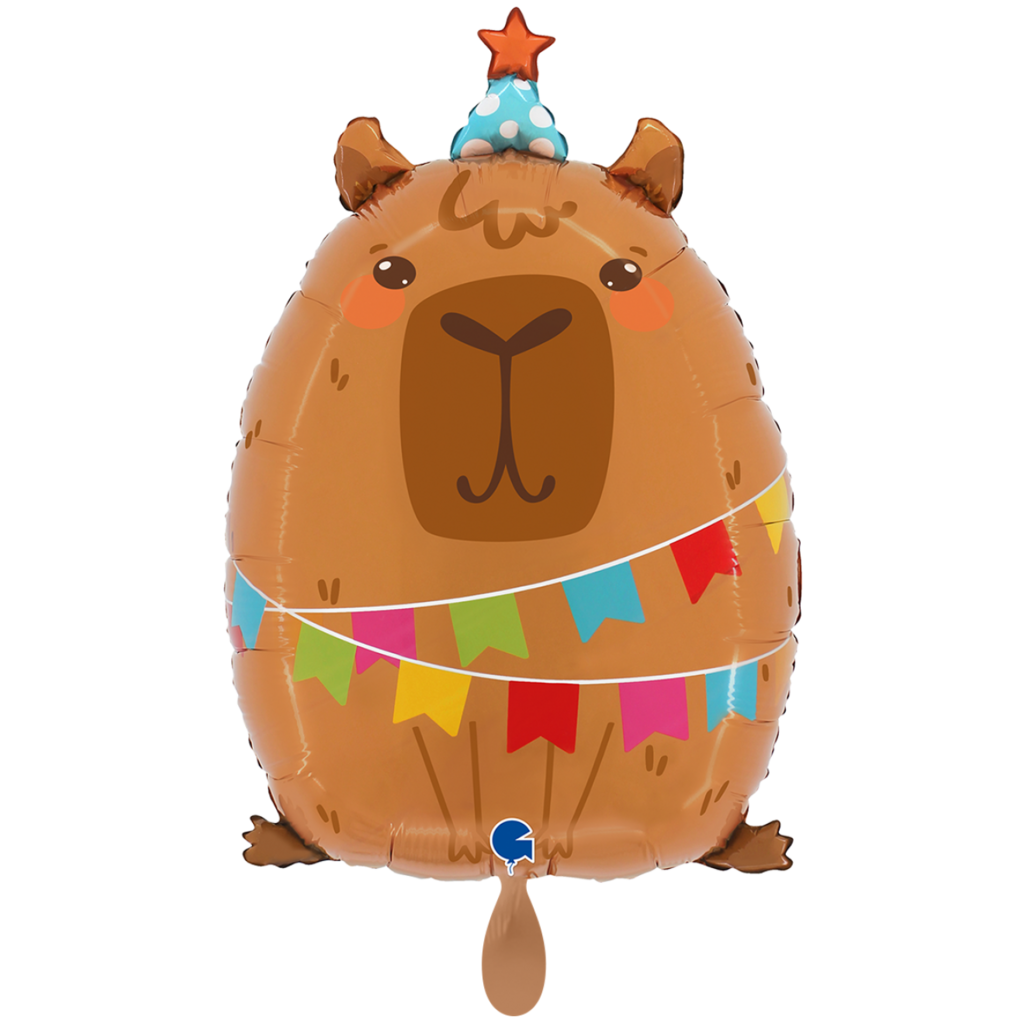 Folija balons "Capibara", 60 cm