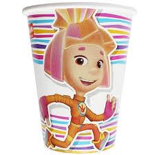 Glāzītes "Fiksiki", 8 gab