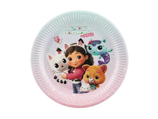 Šķīvji "Gabby’s Dollhouse 23 cm, 6 gab