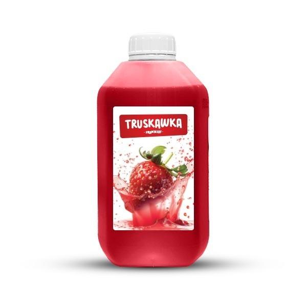 Zemeņu burbuļtējas sīrups, 2 l