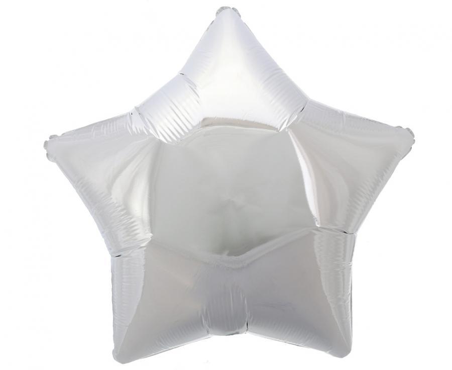 Folijas zvaigzne sudraba, 70 cm,  1 gab