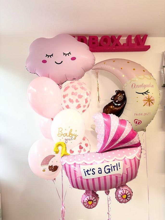 Balonu kompozīcija 107