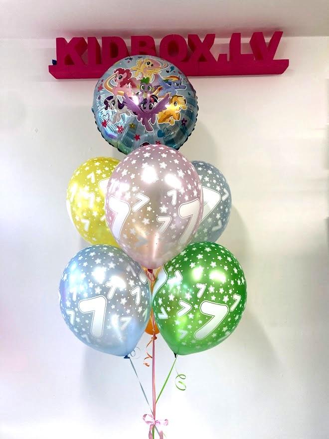 Balonu kompozīcija 112