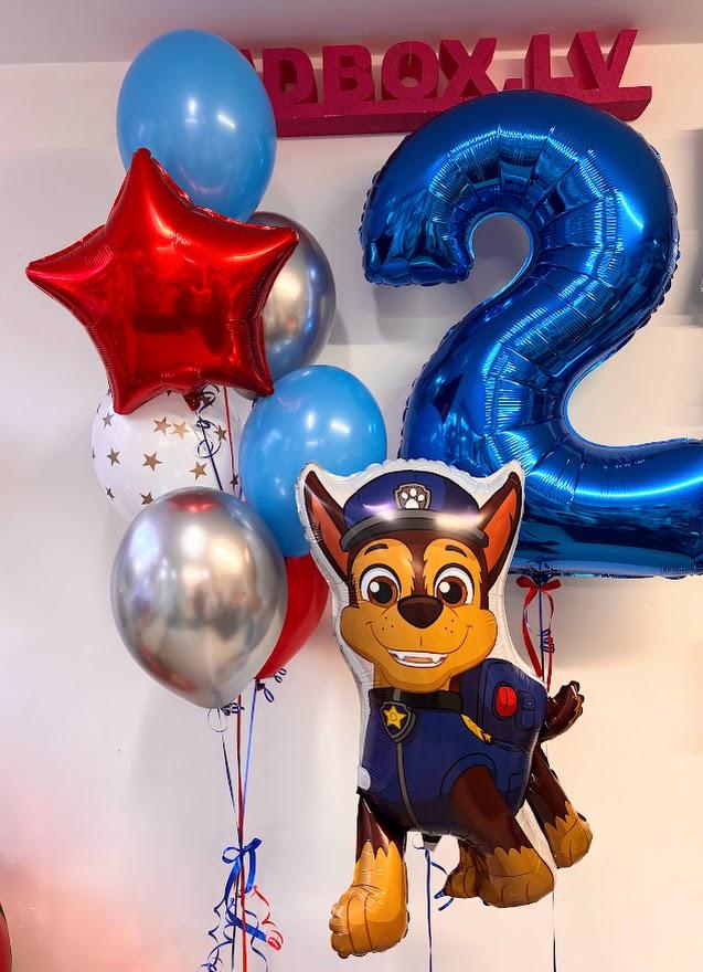 Balonu kompozīcija 124