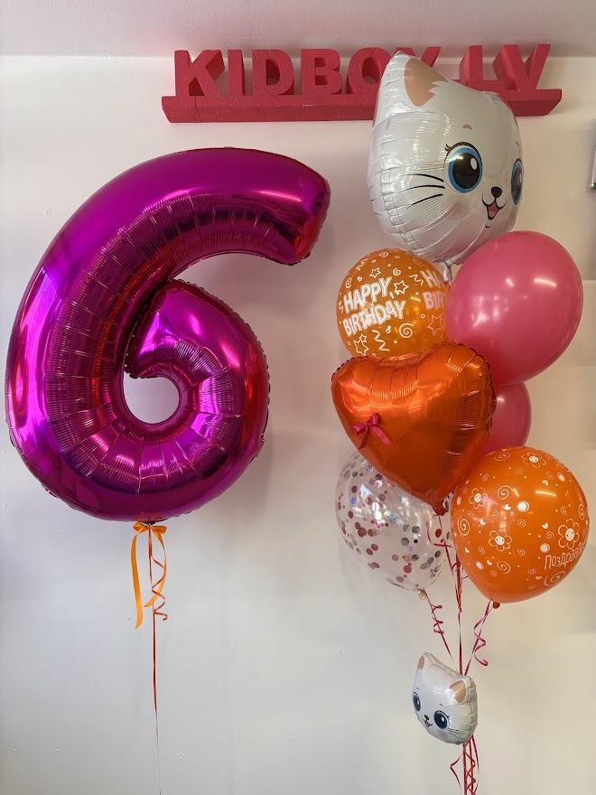 Balonu kompozīcija 133