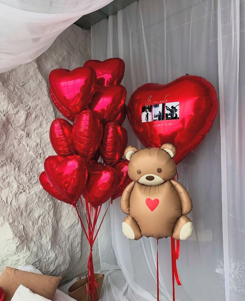 Balonu kompozīcija 134