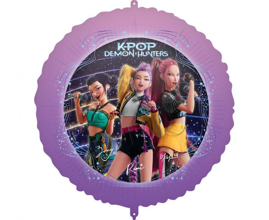 Folijas balons "K-POP DEMON HUNTERS"", 45 cm