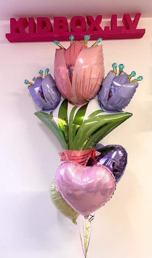 Balonu kompozīcija 141