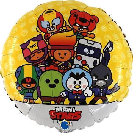 Folijas balons "Brawl Stars", 45 cm