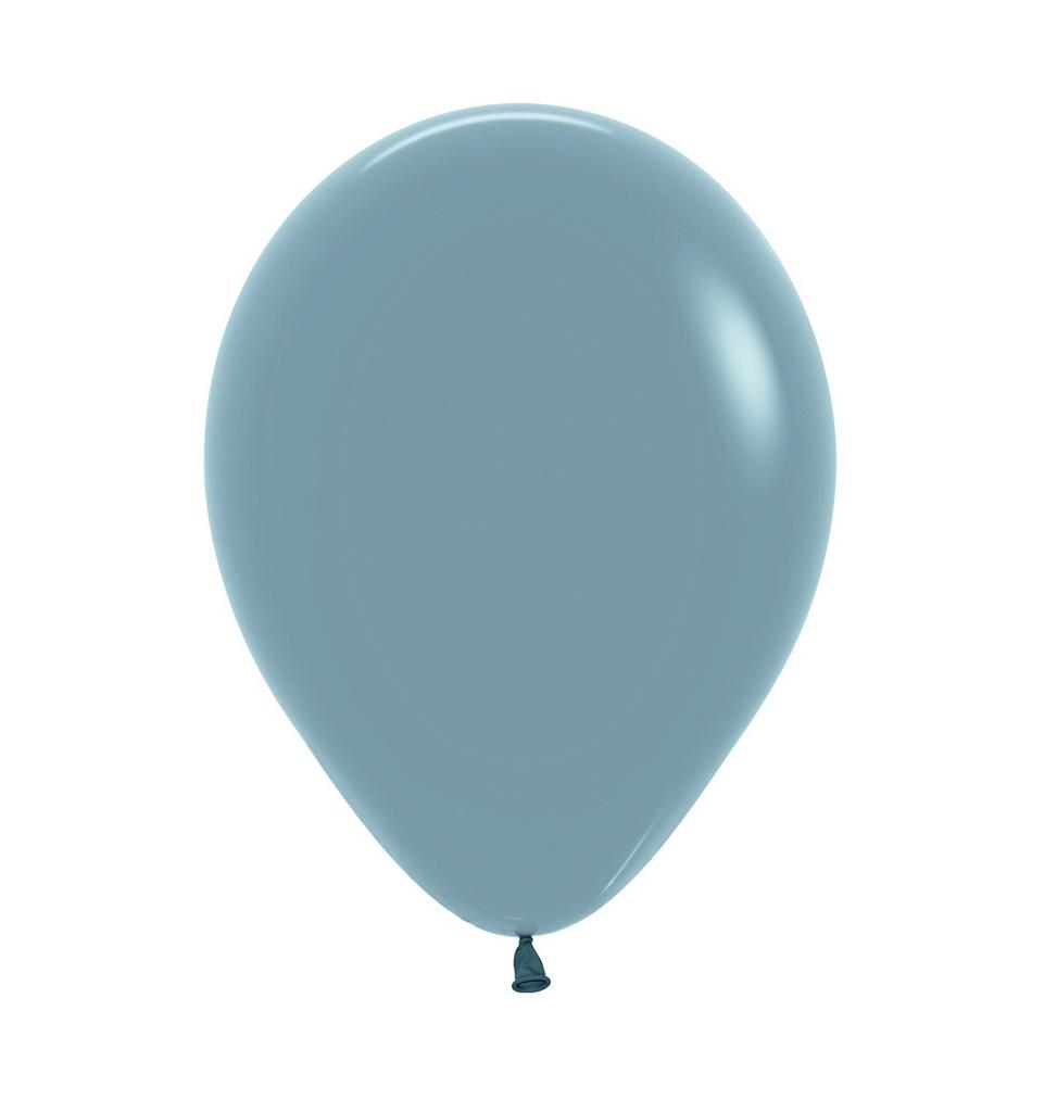 Lateksa balons "Pastel Dusc Blue", 1 gab