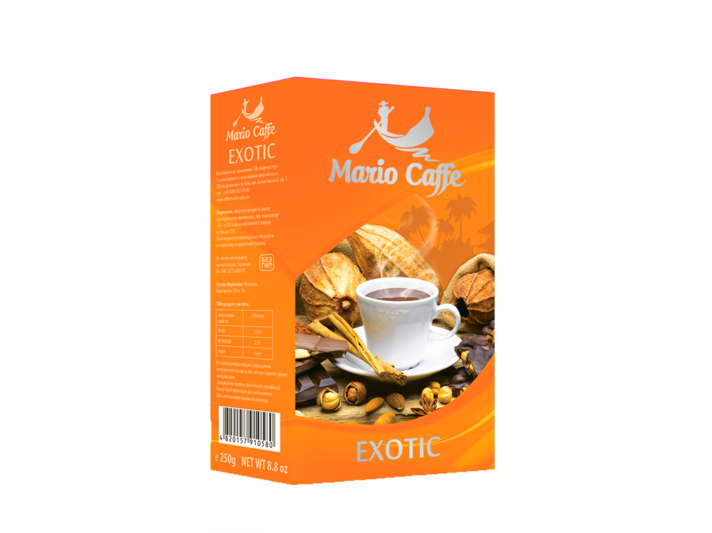 Кава Mario Caffe Exotic 250g мелена
