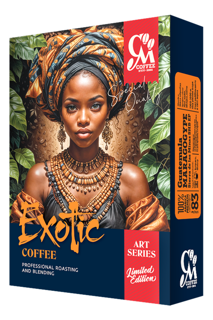 Кава в зернах CM Coffee Exotic Guatemala Maragogype 250г