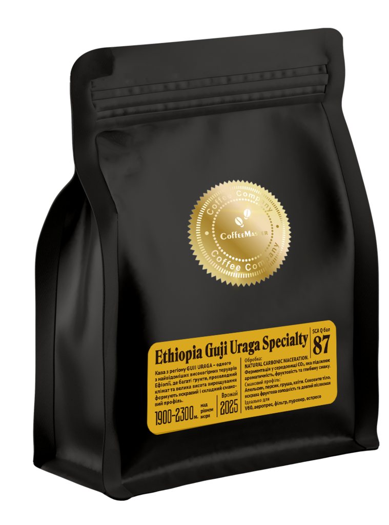 Кава в зернах CM Ethiopia Guji Uraga Specialty 250 г