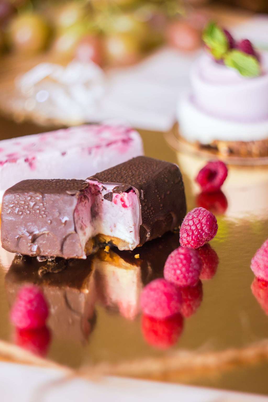 Батончик малиновий