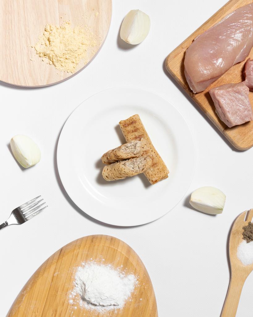 Безглютенові млинці м՚ясні