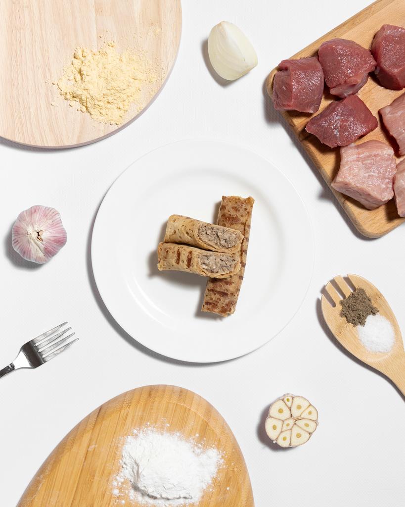 Безглютенові млинці свинина-яловичина