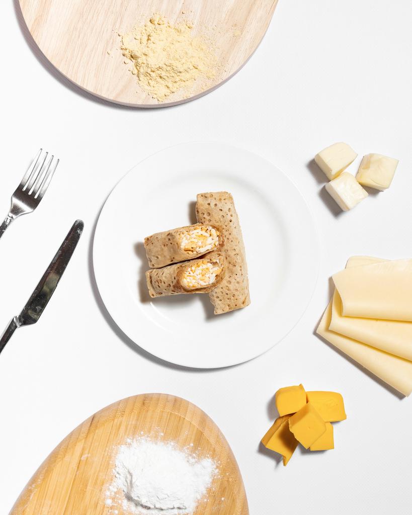 Безглютенові млинці 3 сира