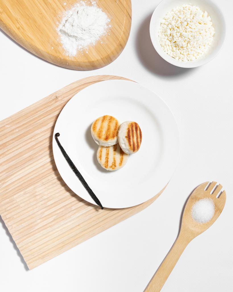 Сирники безлактозні з ваніллю