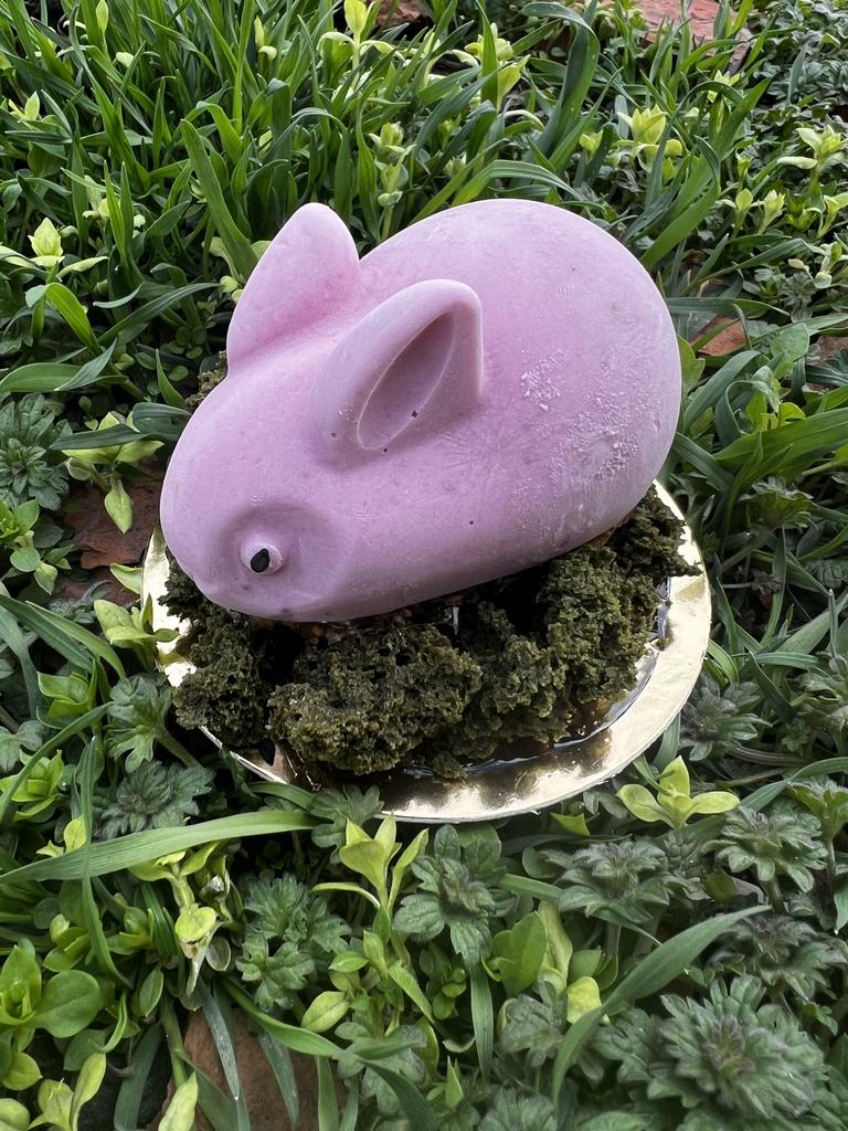 Тістечко Святковий кролик рожевий