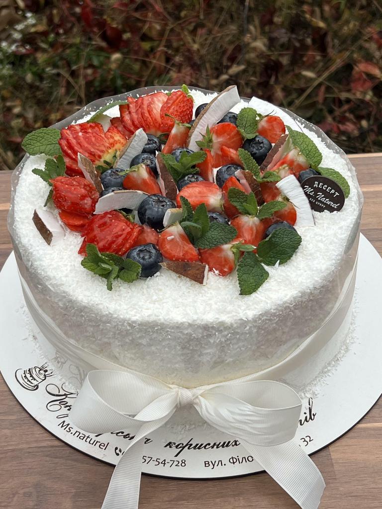 Ванільний з полуницею