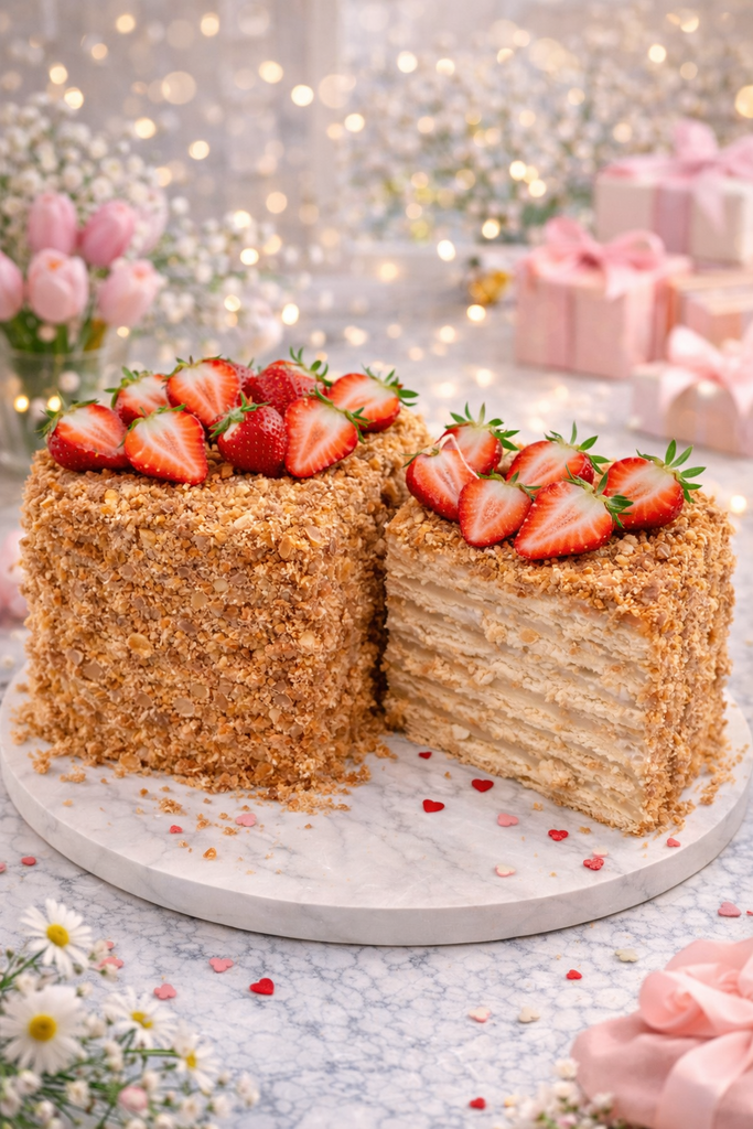 Торт наполеон  бенто