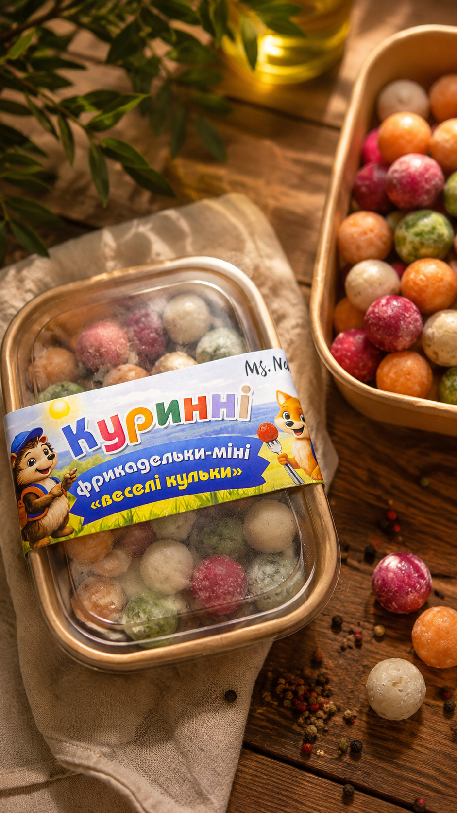 Куринні фрикадельки міні