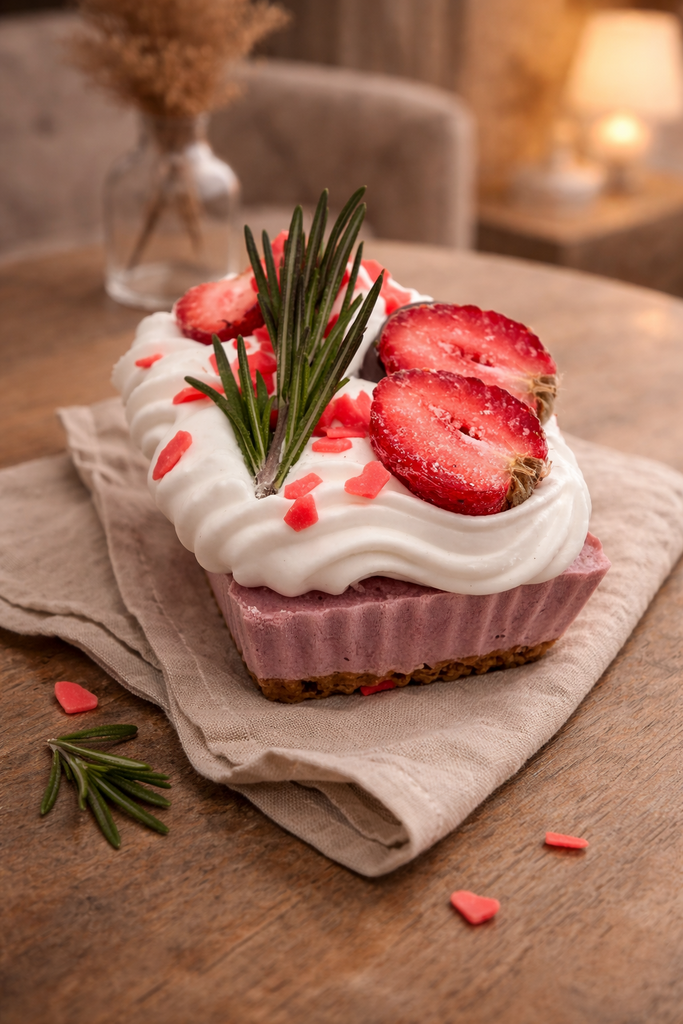 Полуничний йогурт