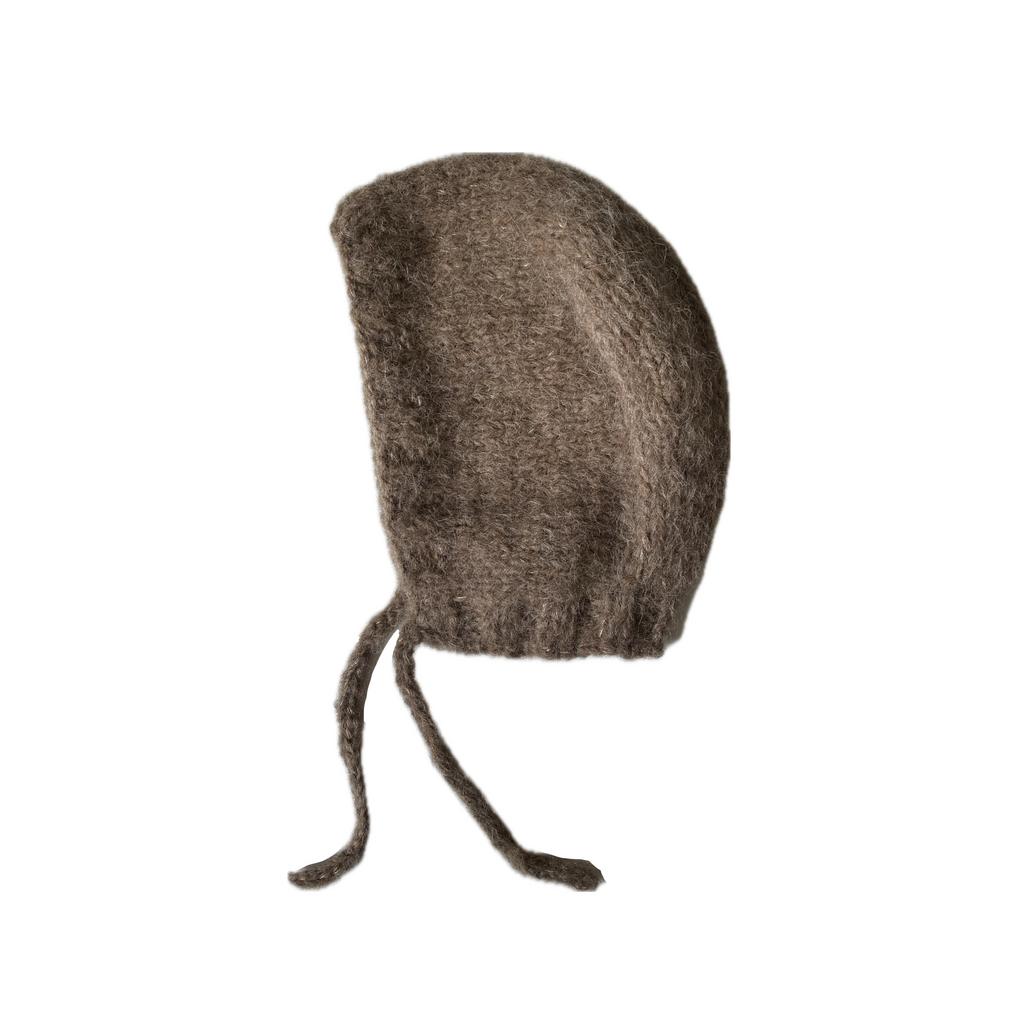 чепчик из альпаки на шелке №26