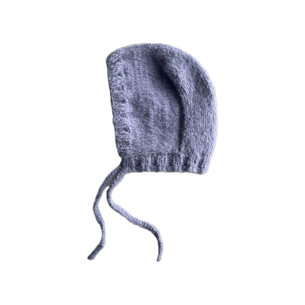 чепчик из альпаки на шелке №27