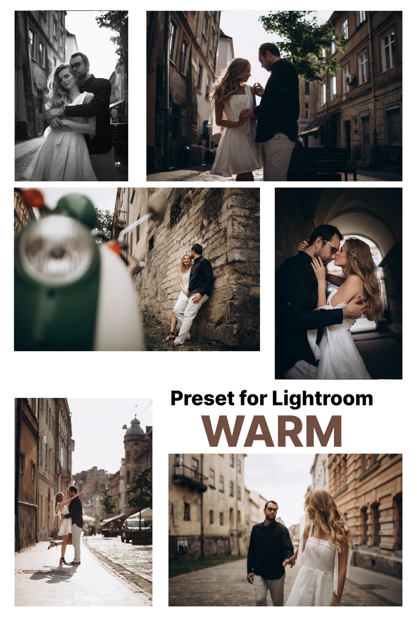 Preset for Lightroom -Warm