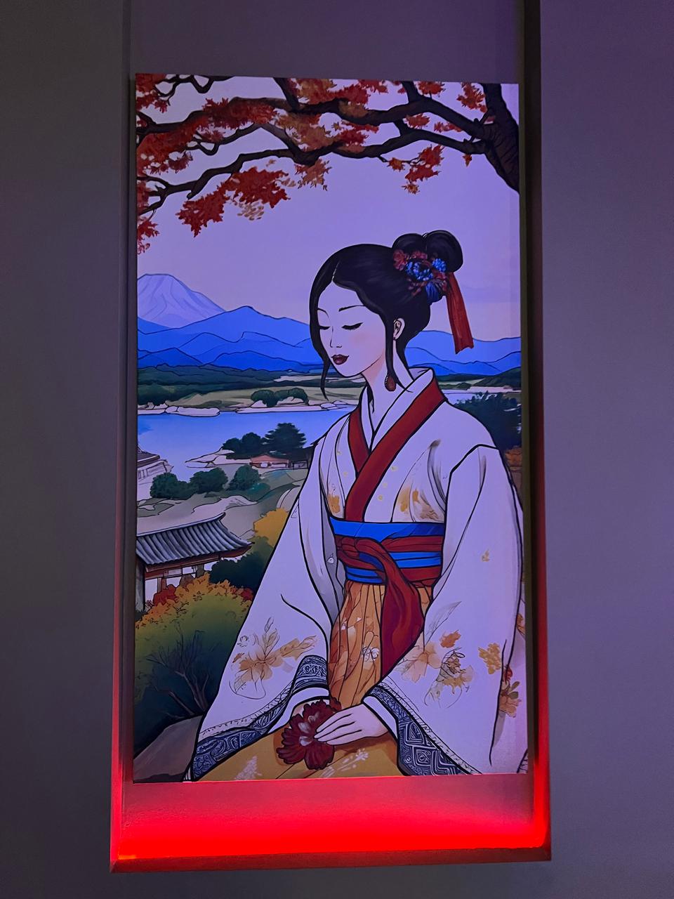 Сакура в горах