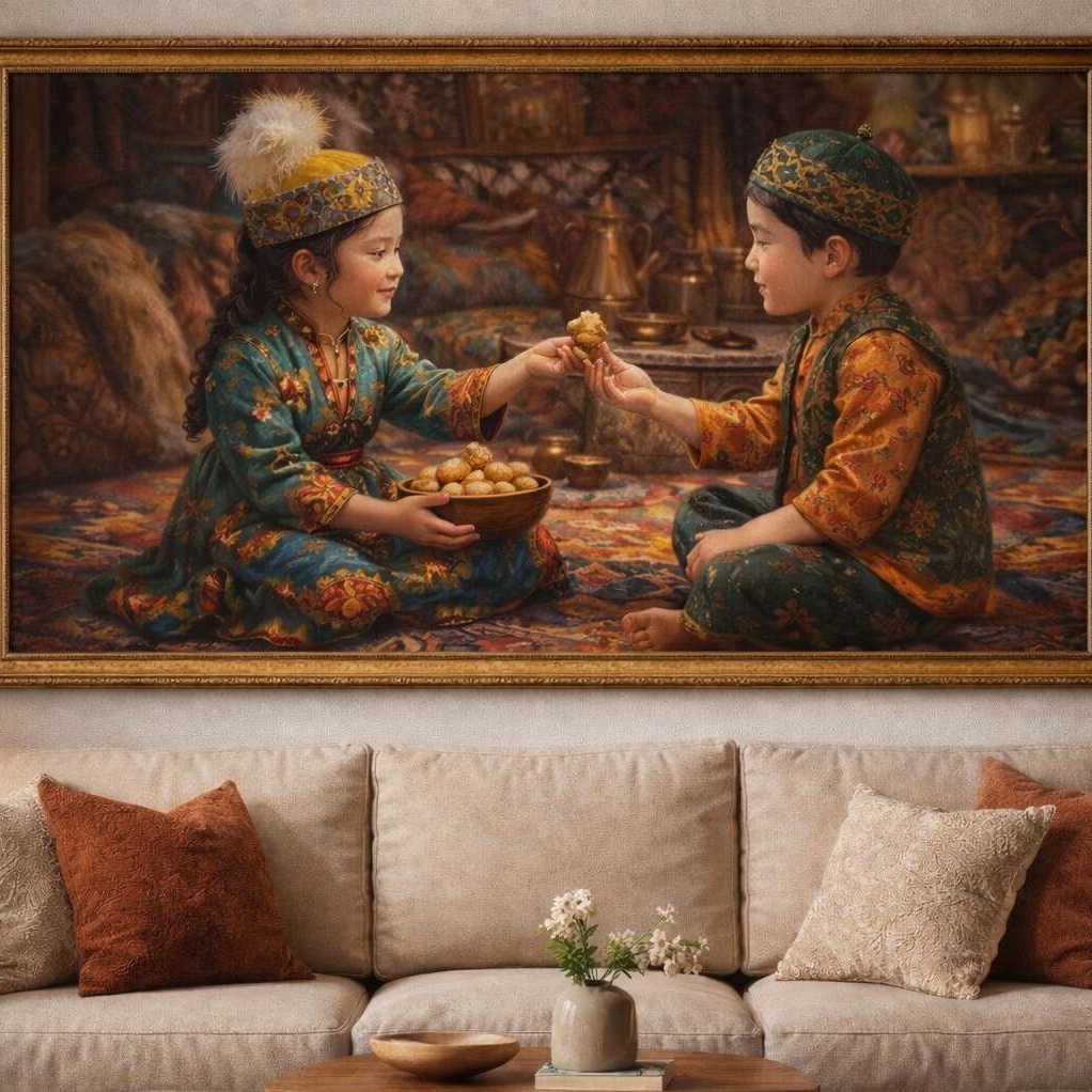 интерьерная картина на заказ в Алматы